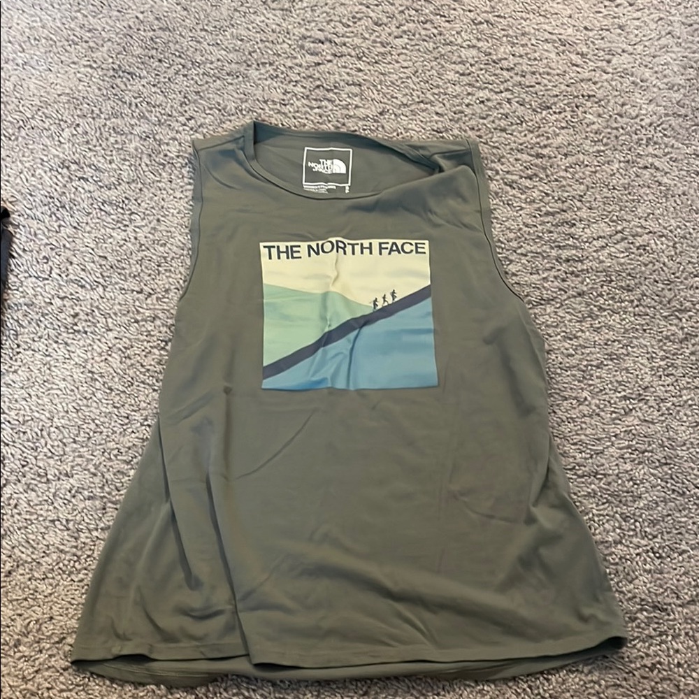 The North Face Gray Tank Top